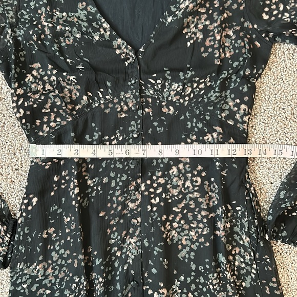 Floral sheer vintage Abercrombie Dress - Picture 9 of 14
